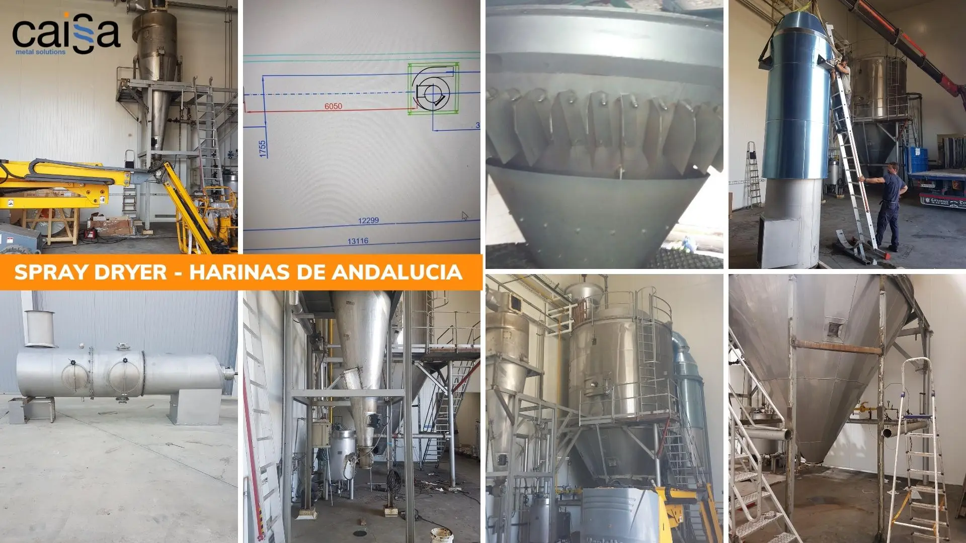 Spray Dryer for Food Industry